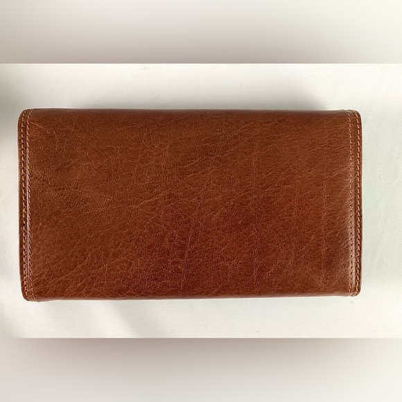 NEW- Rica Lewis leather fold over snap wallet - Picture 3 of 6